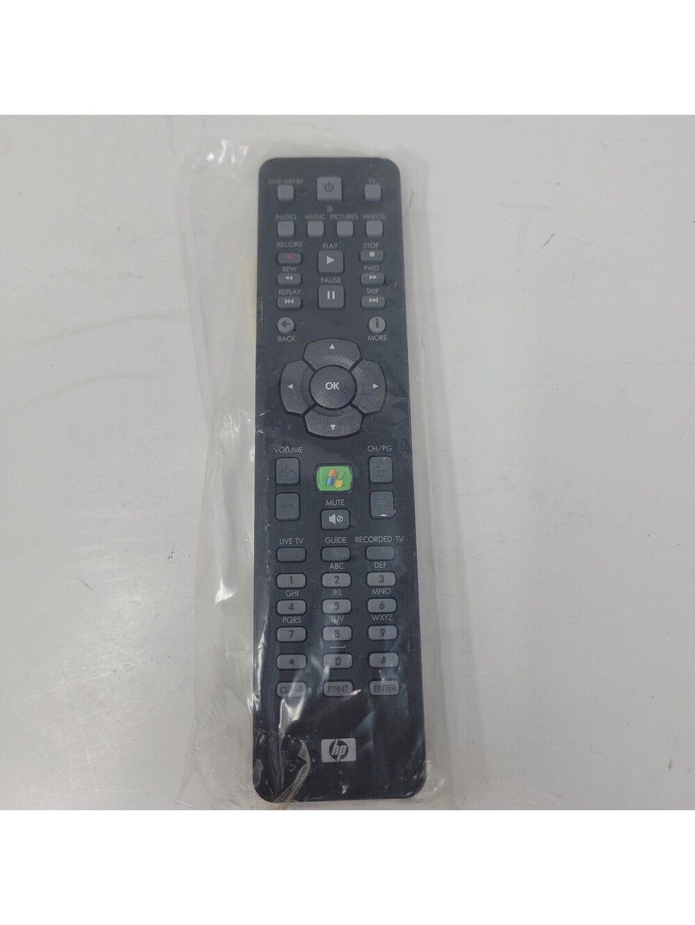 HP RC6 IR Media Center MCE Remote Control 5069-8344 RC1314609/00 Windows New